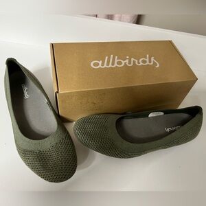 Allbirds Olive Green Flats